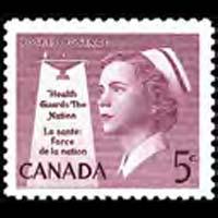 CANADA 1958 - Scott# 380 Nurse Set of 1 NH