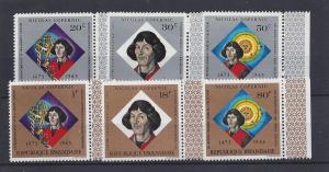 Rwanda, 565-70, Copernicus Singles,**MNH**