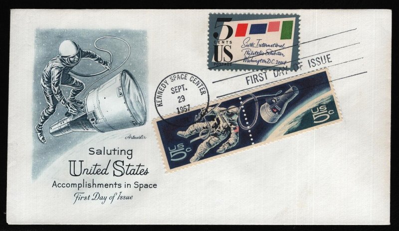 #1332b 5c Space Accomplishments-Combo, Artmaster-Add [2] **ANY 5=FREE SHIPPING**