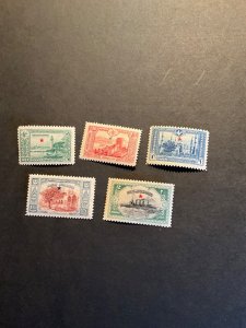 Stamps Turkey Scott #271-6 hinged