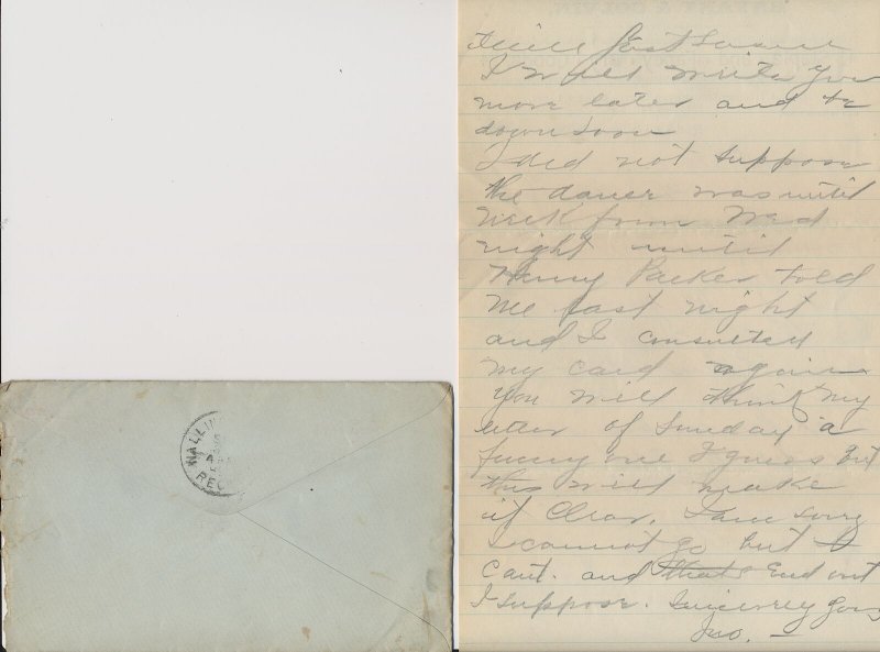 Packer Letterhead, Document