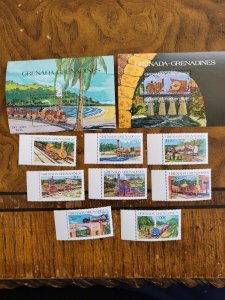 Stamps Grenada Grenadines Scott #619-28 nh