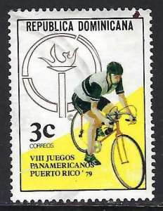 Dominican Republic 814 VFU CICLING T166-9