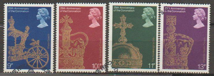 Great Britain SG 1059 - 1062 set Used