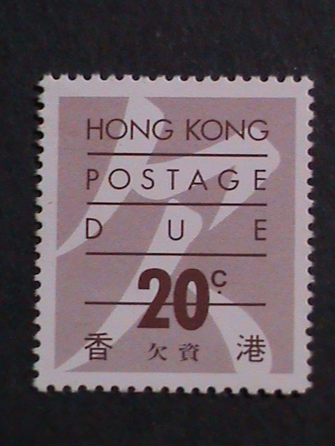 ​HONG KONG-1986 -SC# J24--POSTAGE DUE STAMPS MINT VF WE SHIP TO WORLD WIDE.