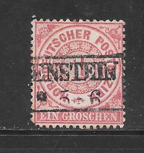 Germany-North German Confederation #16 Used Single