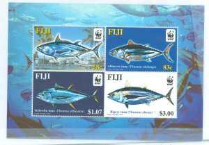 Fiji #1006e Mint (NH) Souvenir Sheet (Wwf)