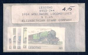 LESOTHO Sc#453/457 Mint Never Hinged Complete Set