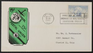 U.S. Used Stamp Scott #C43 15c Air Mail Ioor First Day Cover
