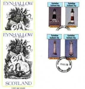 Eynhallow 1982 Light-Houses perf set of 4 values (10p to ...