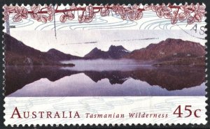 Australia SC#1485 45¢ World Heritage Sites: Tasmanian Wilderness (1996) Used