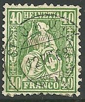 Switzerland - 47 - Used - SCV-65.00