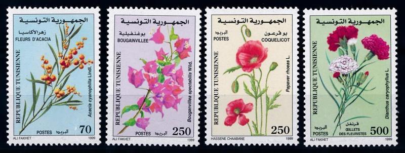 [66965] Tunisia 1999 Flora Flowers Blumen  MNH