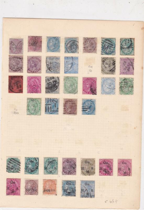 India Stamps Page  Ref 33196