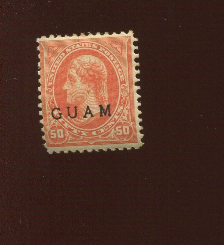 GUAM  11 Overprint Mint Stamp (Bx 525)