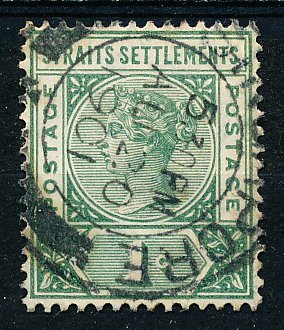 Straits Settlements #83 Single Used