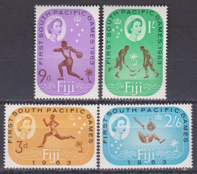 Fiji #199-202 F-VF Unused CV $3.05 (31334)  