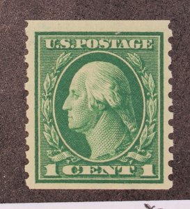 Scott 443 - 1 Cent Washington - MNH - Well Centered - SCV - $65.00