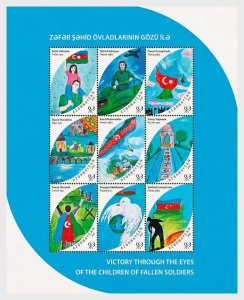 Azerbaijan/Azerbeidzjan - Postfris/MNH - Sheet Fallen Soldiers 2026