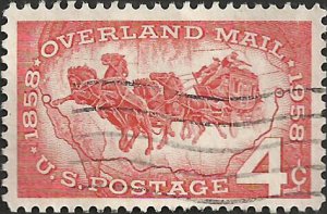 # 1120 USED OVERLAND MAIL    