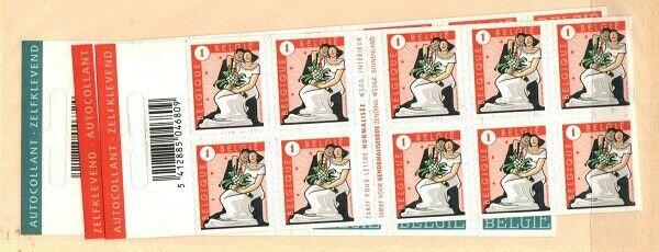 Belgium Scott 2272a-74a Mint NH booklets (Catalog Value $48.00)