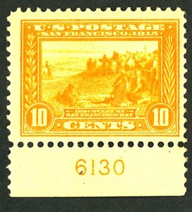 U.S. #400 MINT PL# SINGLE OG NH