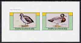 Staffa 1982 Water Birds #04 (Coot & Mallard) imperf  ...