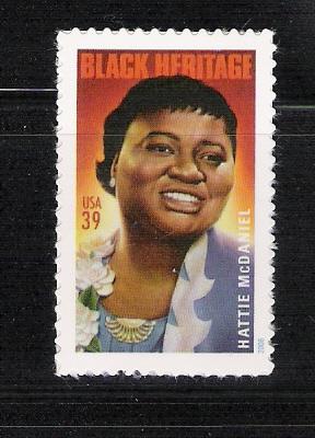MNH Hattie McDanial single sc 3996