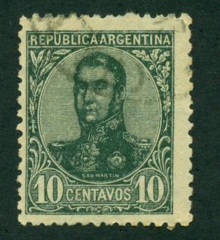 Argentina 1908 #151 U SCV (2018) = $0.30