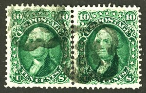 U.S. #68 USED PAIR