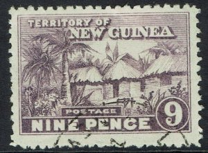 NEW GUINEA 1925 HUT 9D USED 