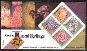 U.S. 1541a Mineral Heritage FDC (Fleetwood)