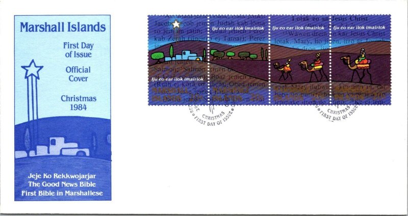 Marshall Islands FDC 1984 - Christmas - F29877