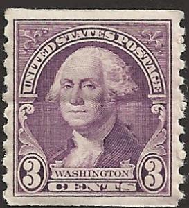 # 721 MINT NEVER HINGED DEEP VIOLET GEORGE WASHINGTON