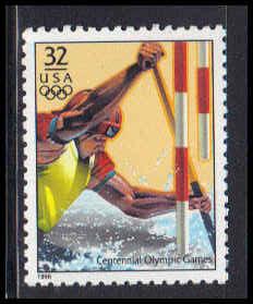 3068b 32c Men's Canoeing Fine MNH Z4304