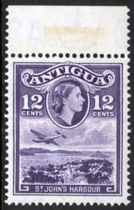 Antigua QEII 1953 12c Violet SG128 Mint Never Hinged MNH UMM