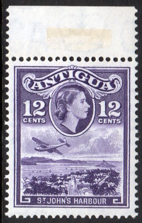 Antigua QEII 1953 12c Violet SG128 Mint Never Hinged MNH UMM