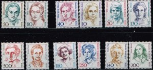 Germany 1986,Sc.#9N520 and more Famous Women