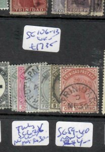 TRINIDAD (P1602B) QV  1/2D-1/-   SG 106-113    VFU 