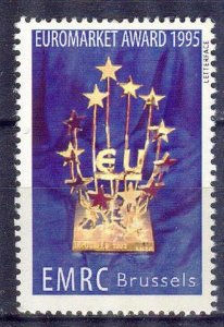 EMRC Brussels 1995 Euromarket Award Label MNH