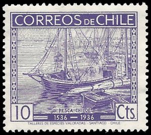 Chile 1936 #187 Used