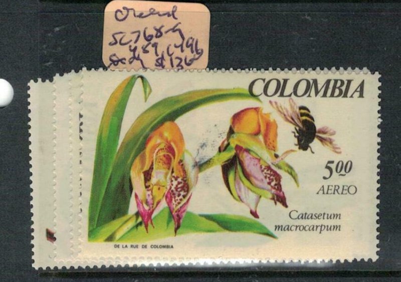 Colombia Orchid SC 768-9, 489, C496 MOG (4euw) 