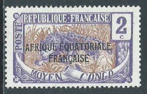 Middle Congo, Sc #24, 2c MNG