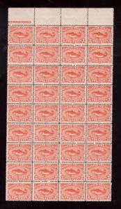 Newfoundland #48b Very Fine Never Hinged Imprint Sheet Of 36