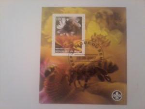 BENIN SHEET USED INSECTS BEES