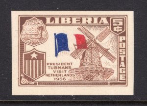 Liberia 1956 5¢ ERROR Stamp-OG MNH  SC# 368  Pls See Description (ref# 220122)