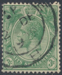 Straits Settlements    SC# 180   Used   wmk crown CA script  see details & scans