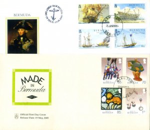 Complete vintage FDC 2005.