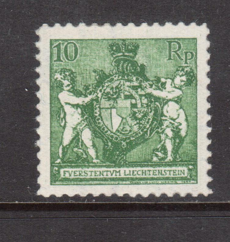 Liechtenstein #73 Very Fine+ Never Hinged