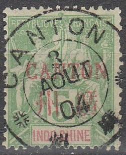 France Canton #3  F-VF Used  CV $3.40  (A8963)